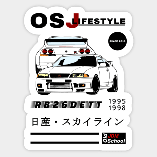 R33 OSJ LifeStyle Sticker